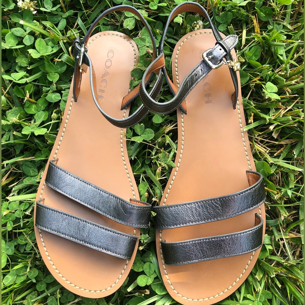 Coach Sandals Womens Size 7.5 - Picture 1 of 6